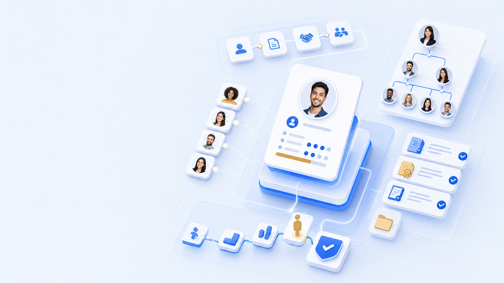 Human Resource Management illustrated overview