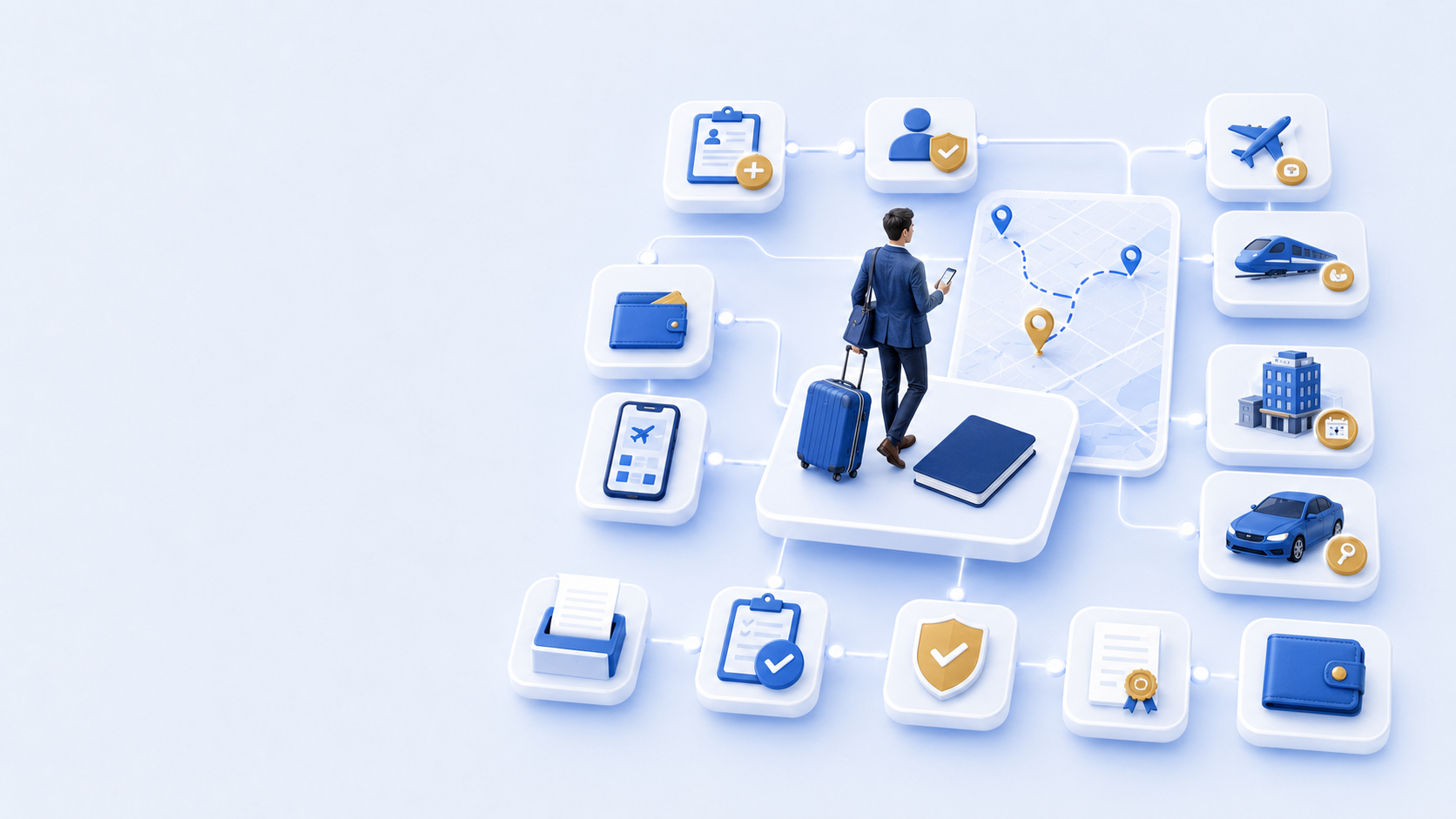 Travel Management illustrated overview